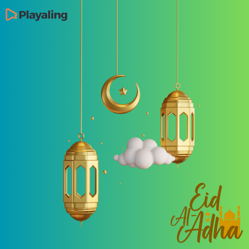 Eid Al-Adha postcard by Playaling