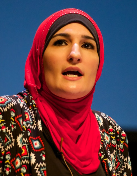 Linda Sarsour photo; a Palestinian American activist 