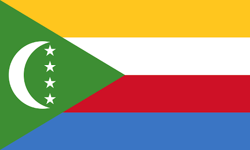 The Comoros flag