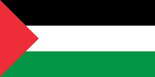 The Palestinian flag