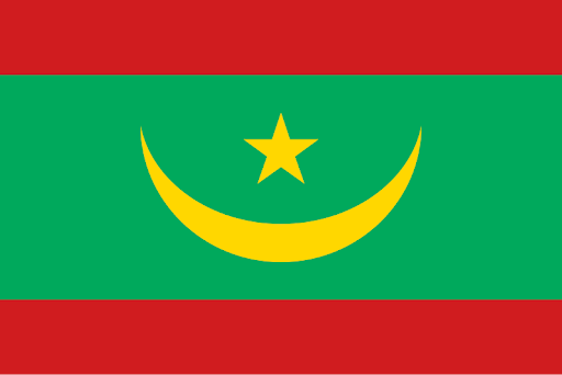 The Mauritanian flag