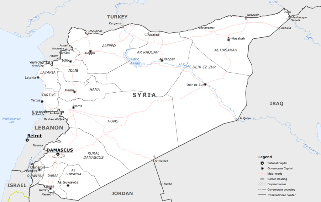 Syria Base Map