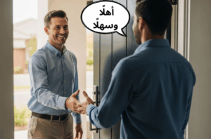 How to say welcome in Arabic