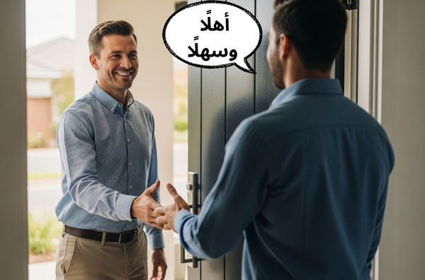 How to say welcome in Arabic