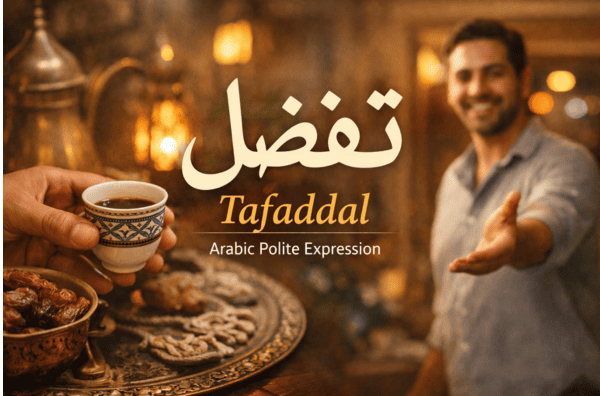 Tafaddal — Arabic Polite Expression